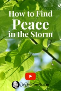 how to find peace in the storm